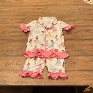 Disney Princess PJs. Size 5/6.